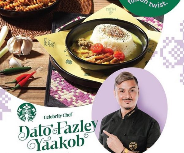 Dato’ Fazley Yaakob & Starbucks kembali dengan menu baru!