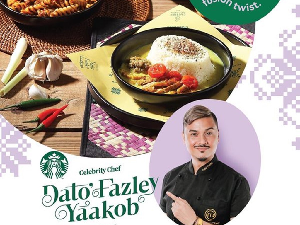 Dato’ Fazley Yaakob & Starbucks kembali dengan menu baru!