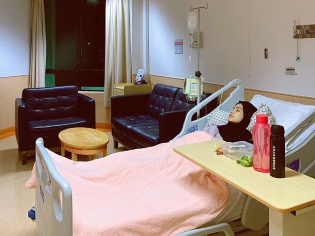 Elyana kembali dimasukkan ke hospital selepas sebulan menahan sakit