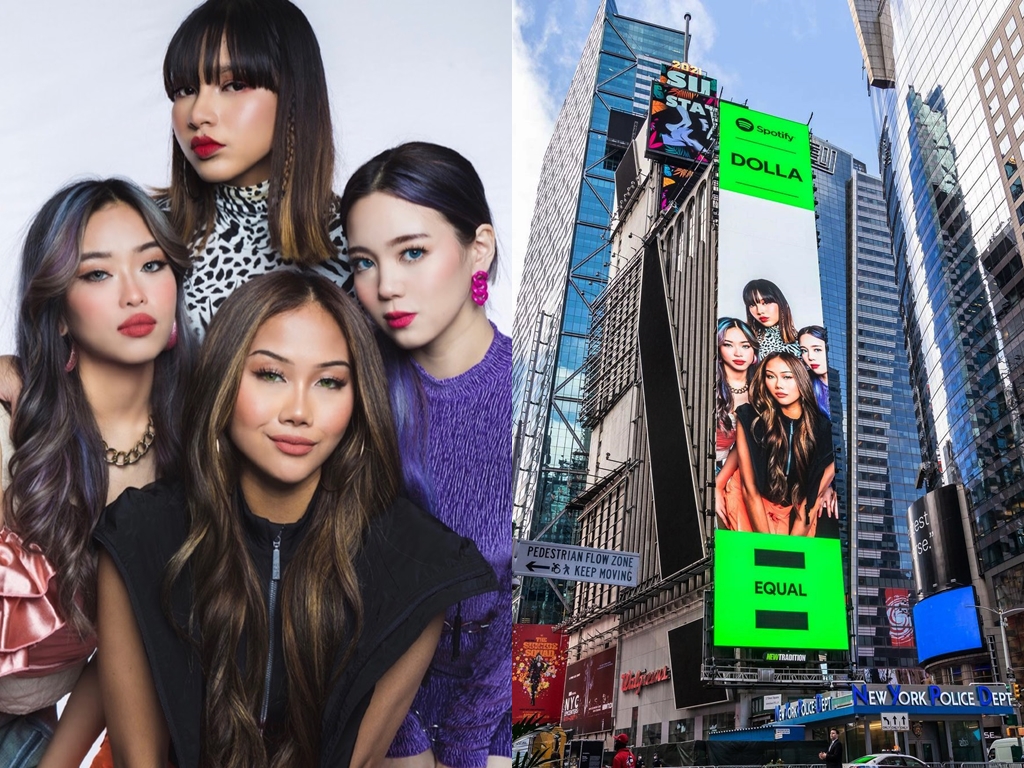 Giliran Dolla hiasi ‘billboard’ New York Times Square