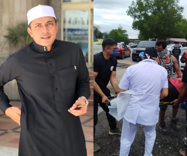 Adi Putra bantu mangsa kemalangan di Pahang
