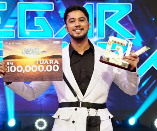 Aliff Aziz bawa pulang trofi juara Gegar Vaganza 8