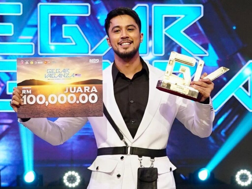 Aliff Aziz bawa pulang trofi juara Gegar Vaganza 8
