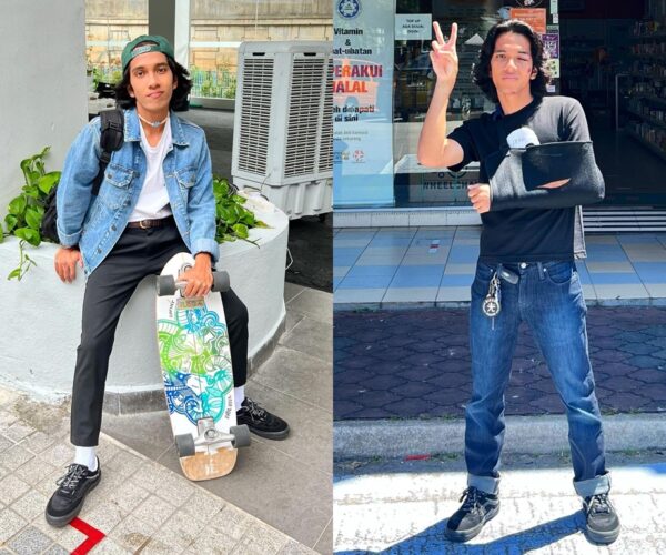Terjatuh main ‘skateboard’, Naim Daniel alami cedera ringan