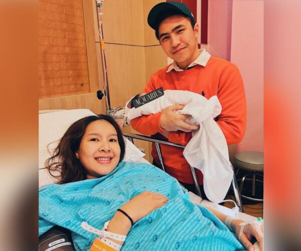 Intan Ladyana, Harris Alif timang bayi perempuan