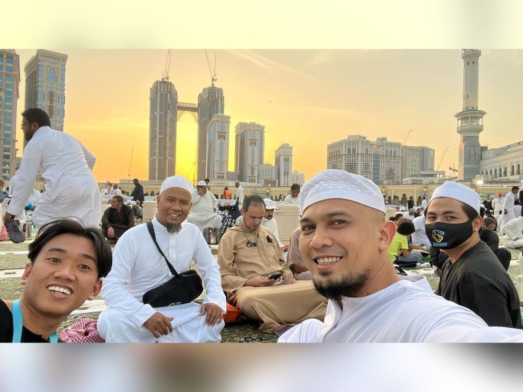 Faizal Ismail, Saharul Ridzwan syukur dapat nikmati Ramadan di Tanah Suci