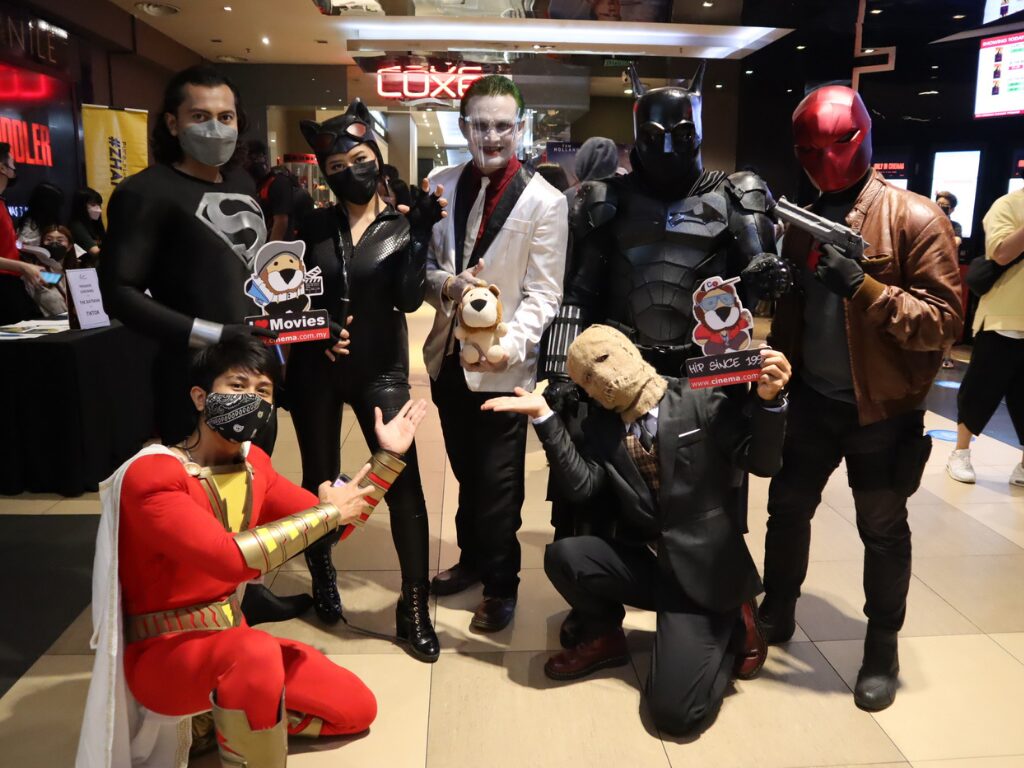 ‘Cosplayers’ Kapoww Entertainment meriahkan tayangan perdana “The Batman”