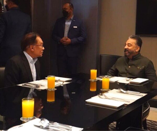 Anwar Ibrahim sempat ‘lepak’ dengan Kamal Haasan