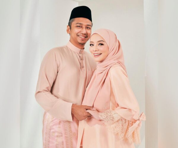 Mira Filzah, suami timang bayi sulung