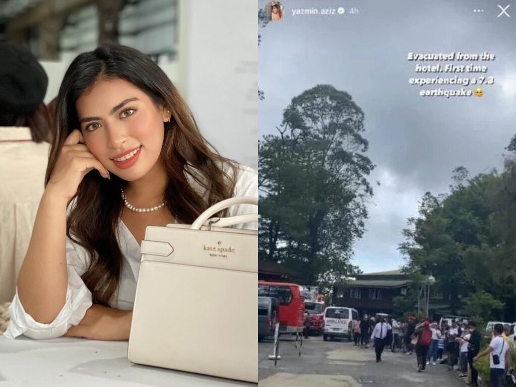 Yazmin Aziz cemas berdepan gempa bumi di Filipina