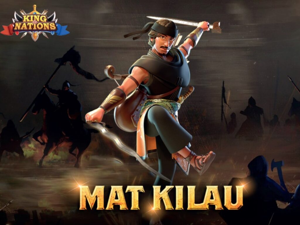 Mat Kilau diangkat ke permainan mudah alih Kings of Nations