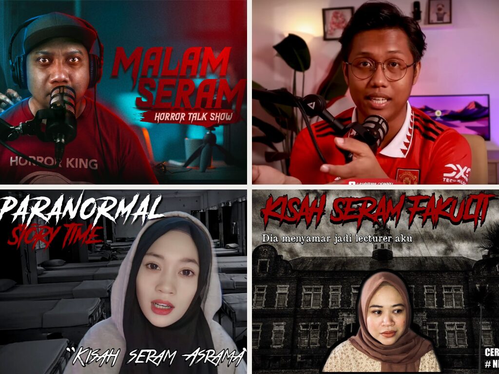 Podcast dan saluran YouTube kisah seram wajib dengar!