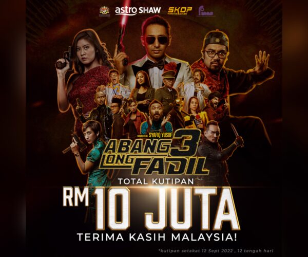 “Abang Long Fadil 3” raih RM10 juta dalam 5 hari