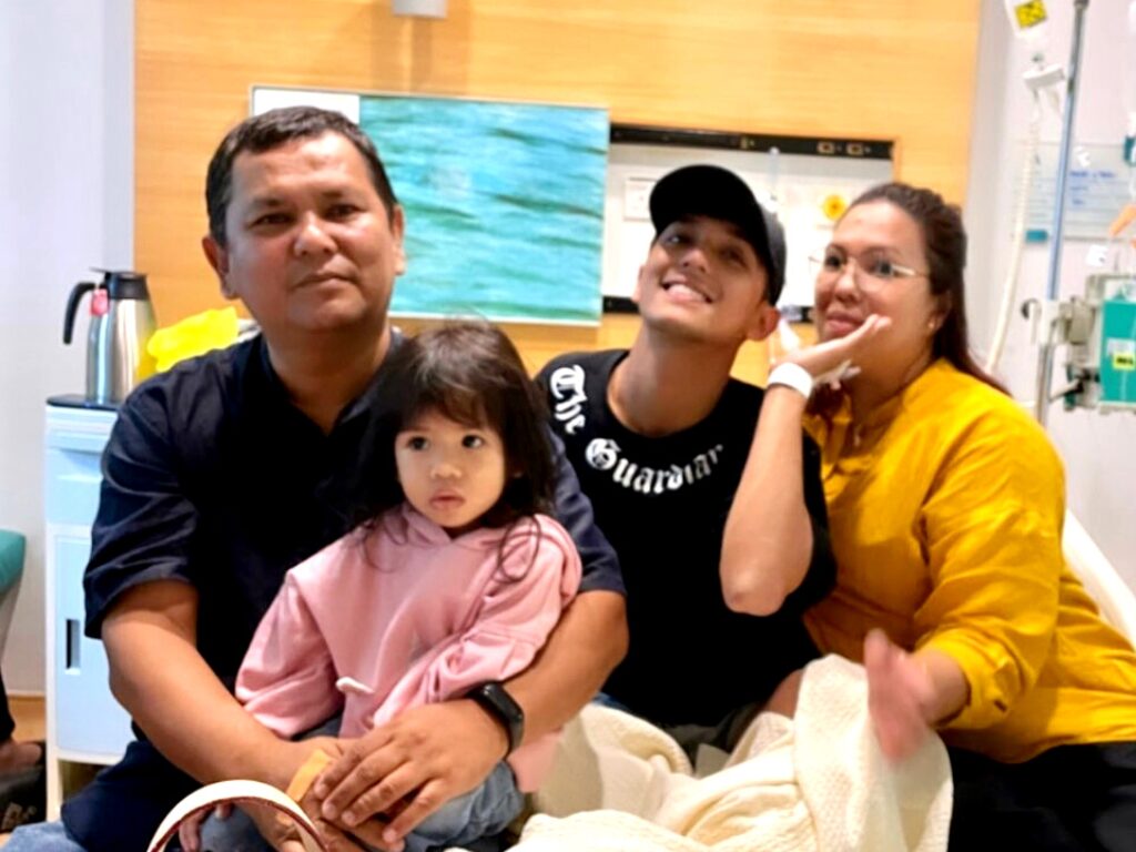 Sakit makin pulih, Aiman Tino akan dibenarkan keluar hospital