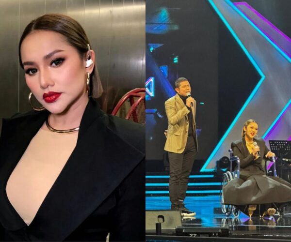 Lutut cedera, Elly Mazlein tetap beraksi di pentas GV9