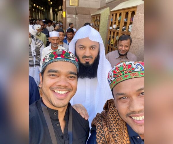 Alif Satar, The Locos bertemu Mufti Menk di Madinah