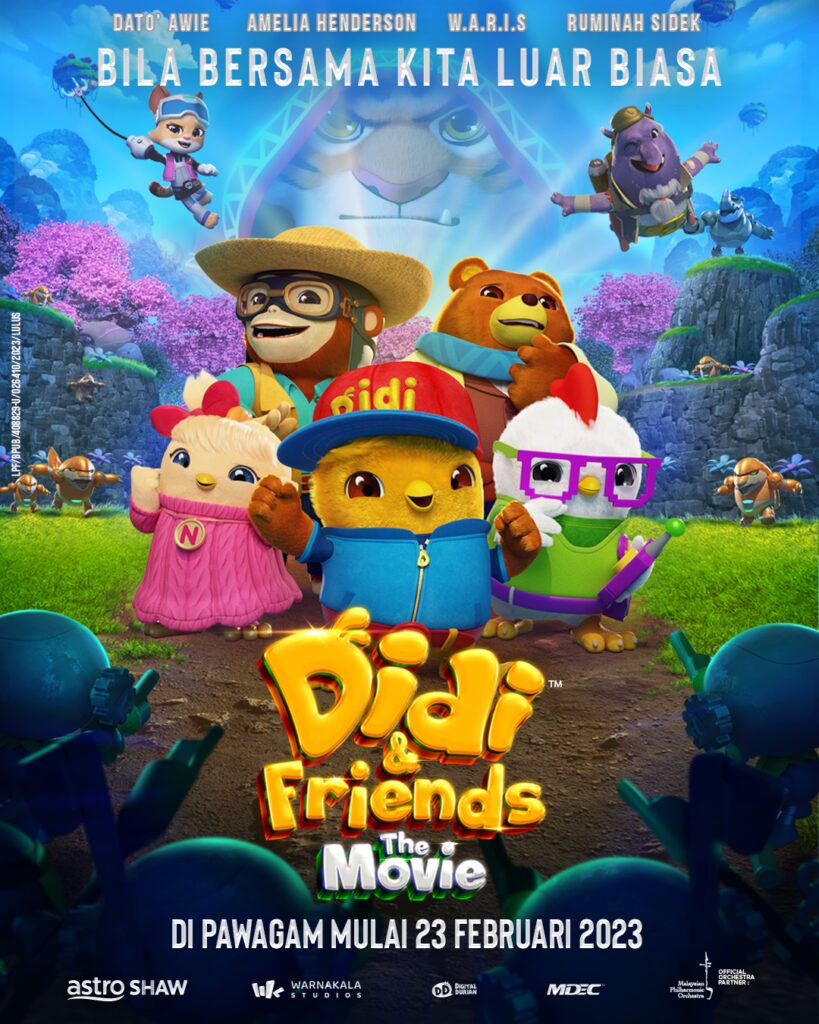 "Didi & Friends" orak langkah ke layar perak | MissMynah "Didi & Friends" orak langkah ke layar perak, amelia henderson, awie, digital durian, filem, filem animasi, hael husaini, hairul sofian, pelakon, ruminah sidek, selebriti, MissMynah