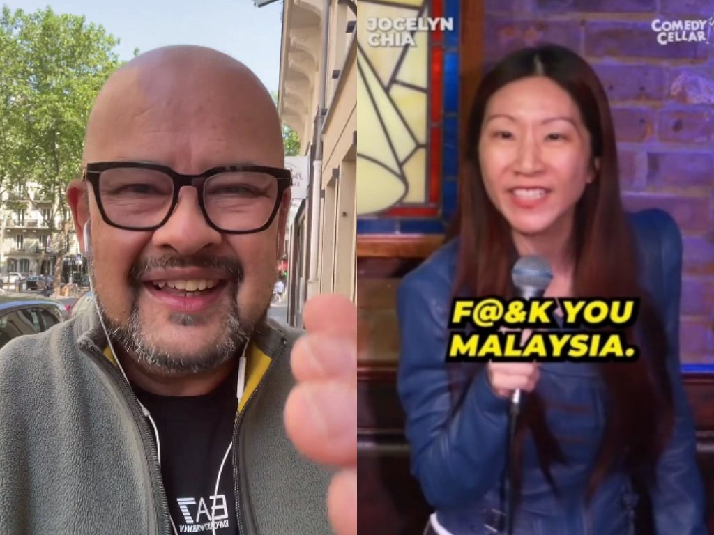 Harith Iskander tegur pelawak Singapura Jocelyn Chia persendakan Malaysia