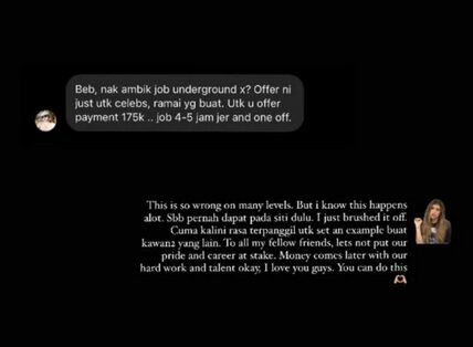 Siti Khadijah tolak tawaran RM175 ribu untuk 'job underground', pelakon, selebriti, siti khadijah halim, MissMynah