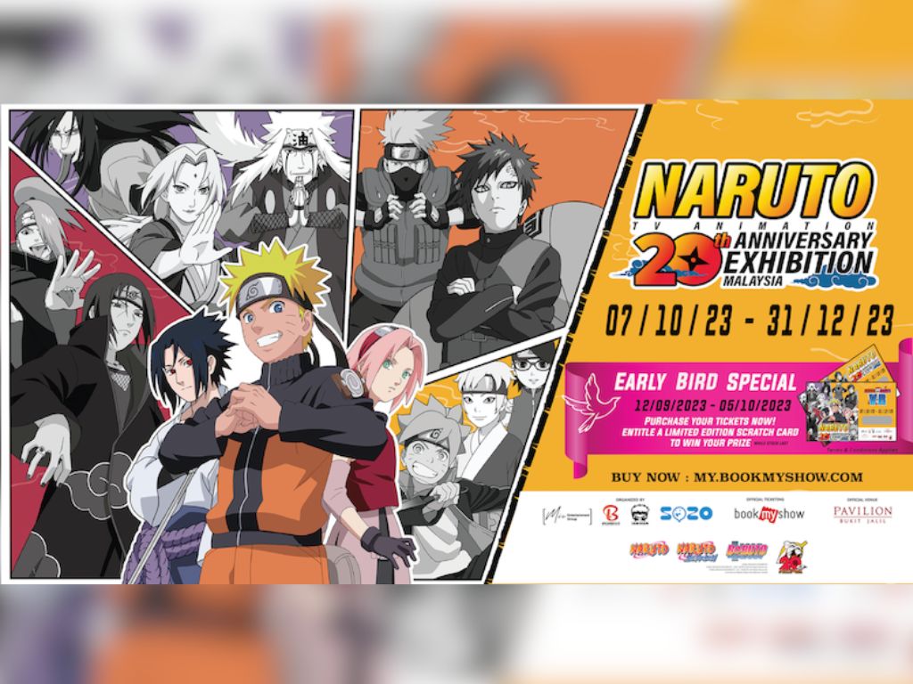 Pameran Naruto pertama di Malaysia berlangsung Oktober ini