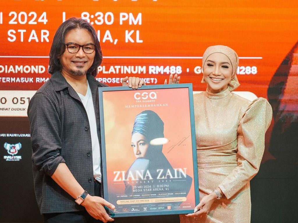 Konsert solo Ziana Zain pada Mei 2024