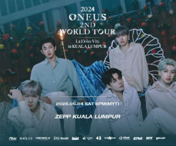 ONEUS bakal adakan konsert sulung di Malaysia Mei ini