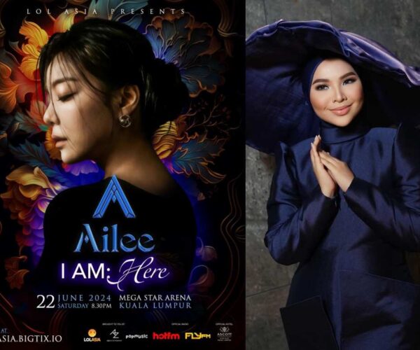 Aina Abdul terpilih buat persembahan pembuka konsert “I Am: Here” Ailee