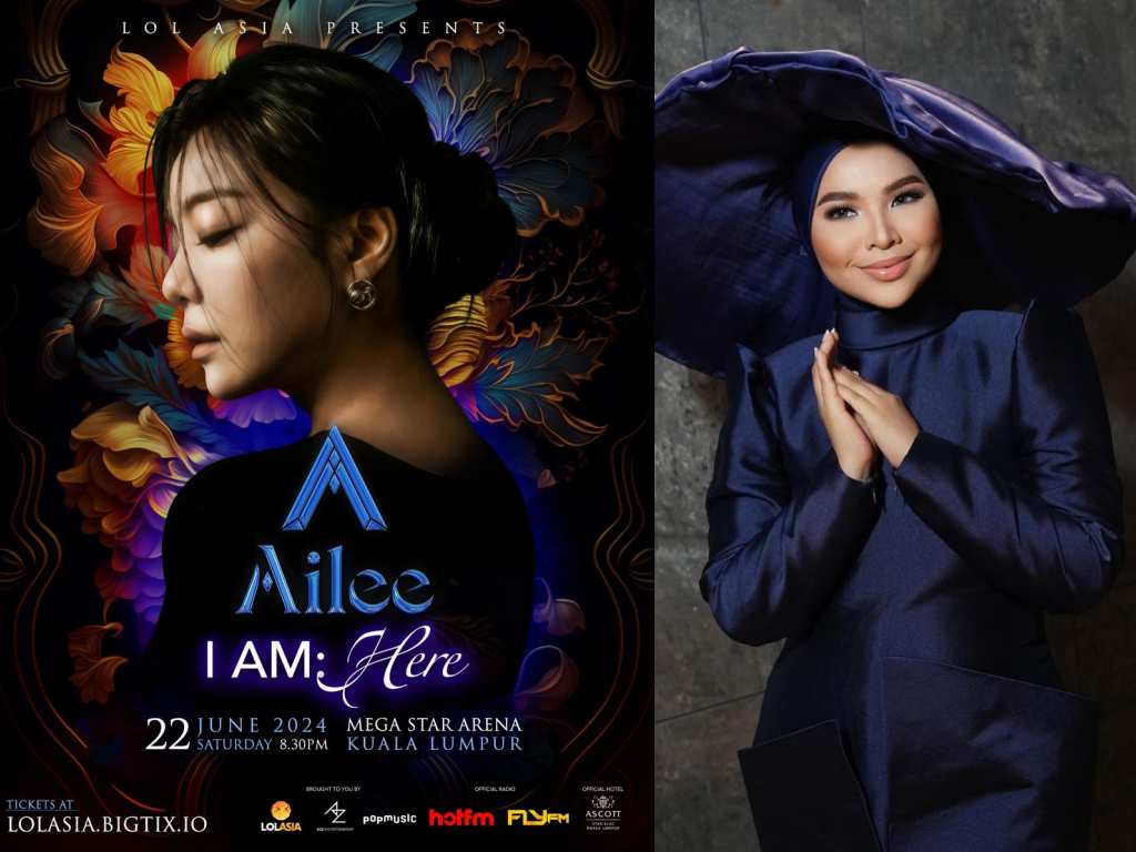 Aina Abdul terpilih buat persembahan pembuka konsert “I Am: Here” Ailee