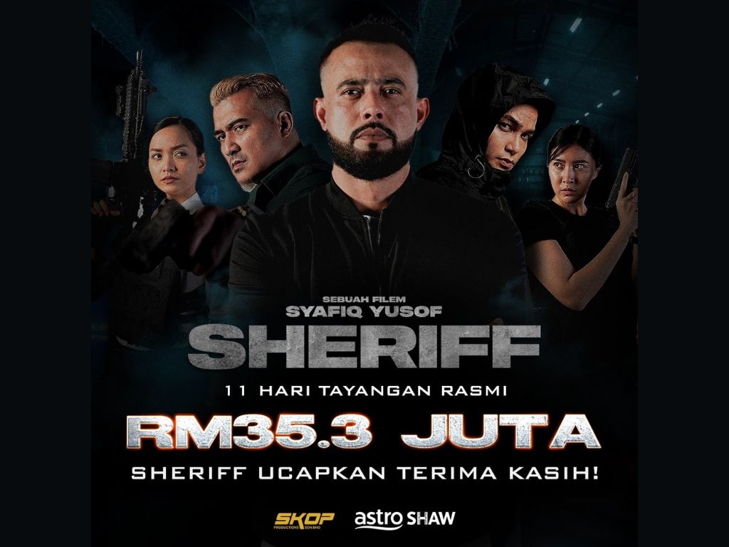 Raih RM35.3 juta, “Sheriff: Narko Integriti” kini filem nombor 1 Malaysia pada 2024
