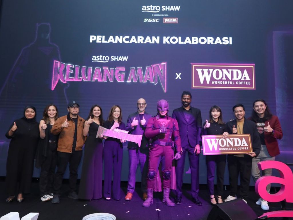 Kerjasama Keluang Man, Wonda Coffee lancarkan ‘Wonda Kopi Edisi Kluang’