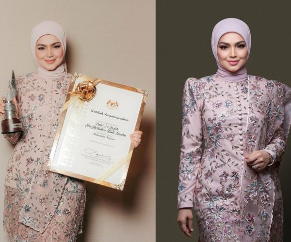 Siti Nurhaliza terima Anugerah Biduanita Negara