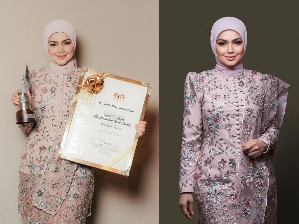 Siti Nurhaliza terima Anugerah Biduanita Negara