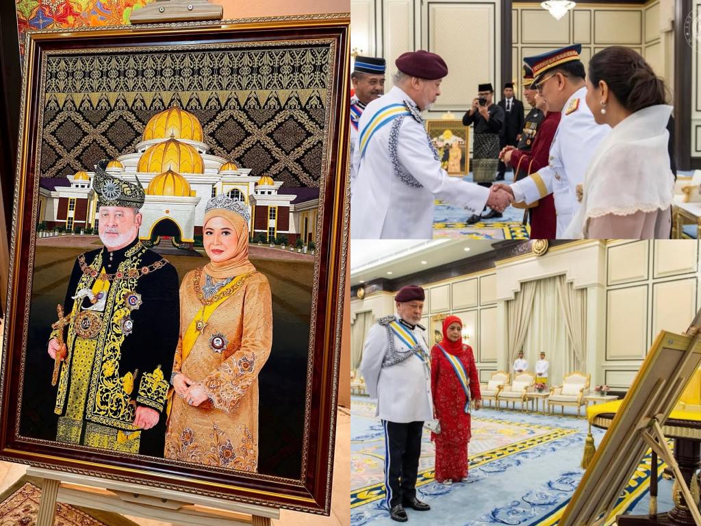 Pelukis terharu karya potret Agong, Raja Pemaisuri dipamerkan di Istana Negara