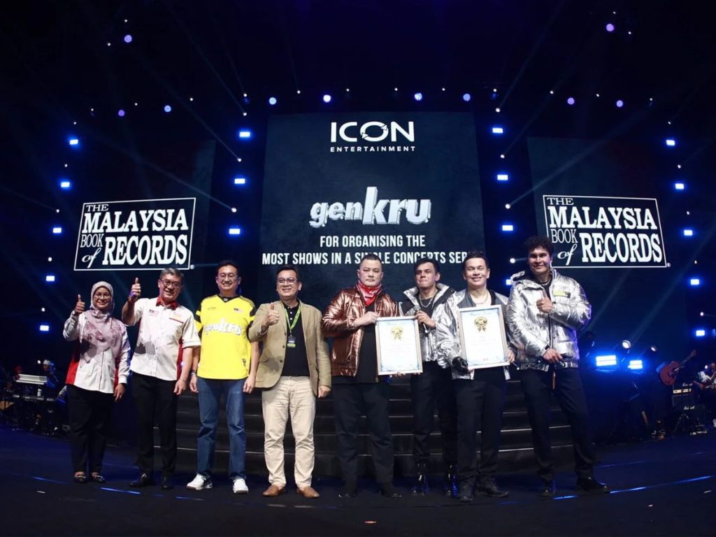 Konsert GenKRU diiktiraf Malaysia Book of Records