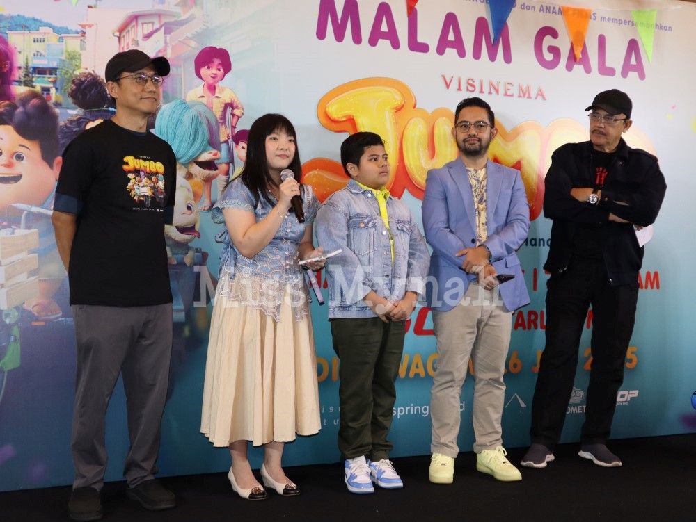 "Jumbo" sentuh emosi dengan kisah kekeluargaan dan persahabatan, filem, filem animasi, Novia Puspa Sari, pelakon suara, Prince Poetiray, Ryan Andriandhy, yusof haslam, MissMynah