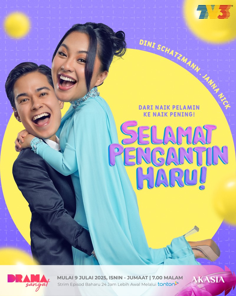 Janna, Dini tonjol sisi berbeza dalam "Selamat Pengantin Haru!" | MissMynah Janna, Dini tonjol sisi berbeza dalam "Selamat Pengantin Haru!", dini schatzmann, janna nick, pasangan selebriti, pelakon, MissMynah