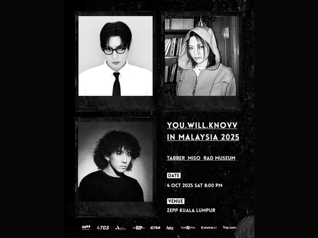 you.will.knovv bawa Tabber, Rad Museum, Miso ke Malaysia Oktober ini