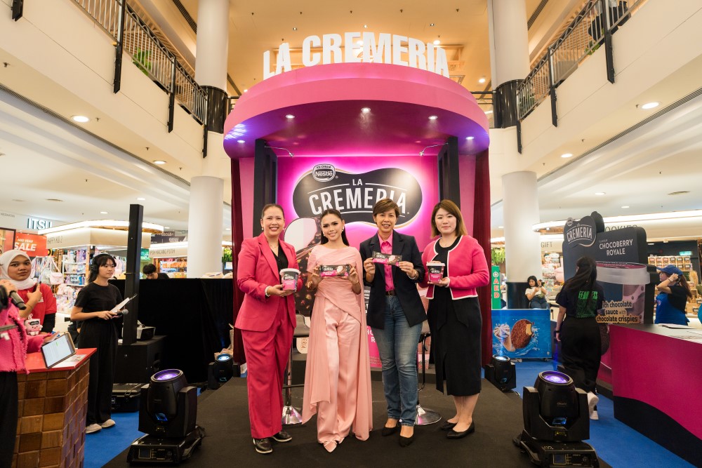 Bella Astillah dilantik wajah rasmi Nestlé La Cremeria, ais krim, bella astillah, ChocoBerry Royale Pint, Neapolitan Royale Stick, Nestlé (Malaysia) Berhad, Nestlé La Cremeria, pelakon, penyanyi, MissMynah