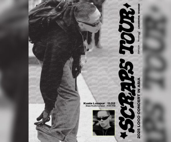 Loco bawa konsert jelajah "Scraps" ke Malaysia November ini | MissMynah Loco bawa konsert jelajah “Scraps” ke Malaysia November ini