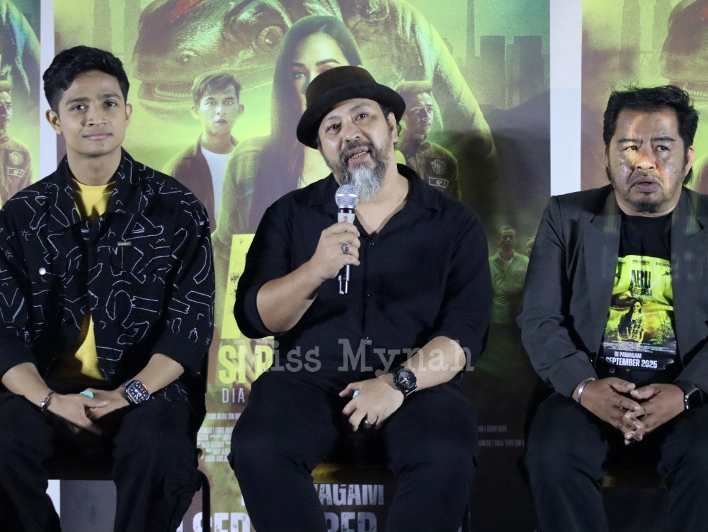 "Abu Si Raksasa" filem 'kaiju' pertama Malaysia | MissMynah "Abu Si Raksasa" filem 'kaiju' pertama Malaysia, adam shahz, afieq shazwan, azhar sulaiman, filem, jaa suzuran, Maria Farida, pelakon, pengarah, Ramdan Che Hassan, selebriti, Sophia Al-Barakbah, zalif sidek, MissMynah