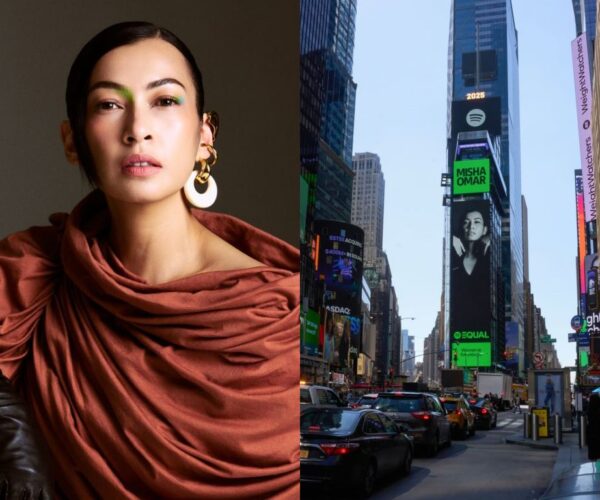 Wajah Misha Omar hiasi papan iklan Times Square, New York | MissMynah Wajah Misha Omar hiasi papan iklan Times Square, New York