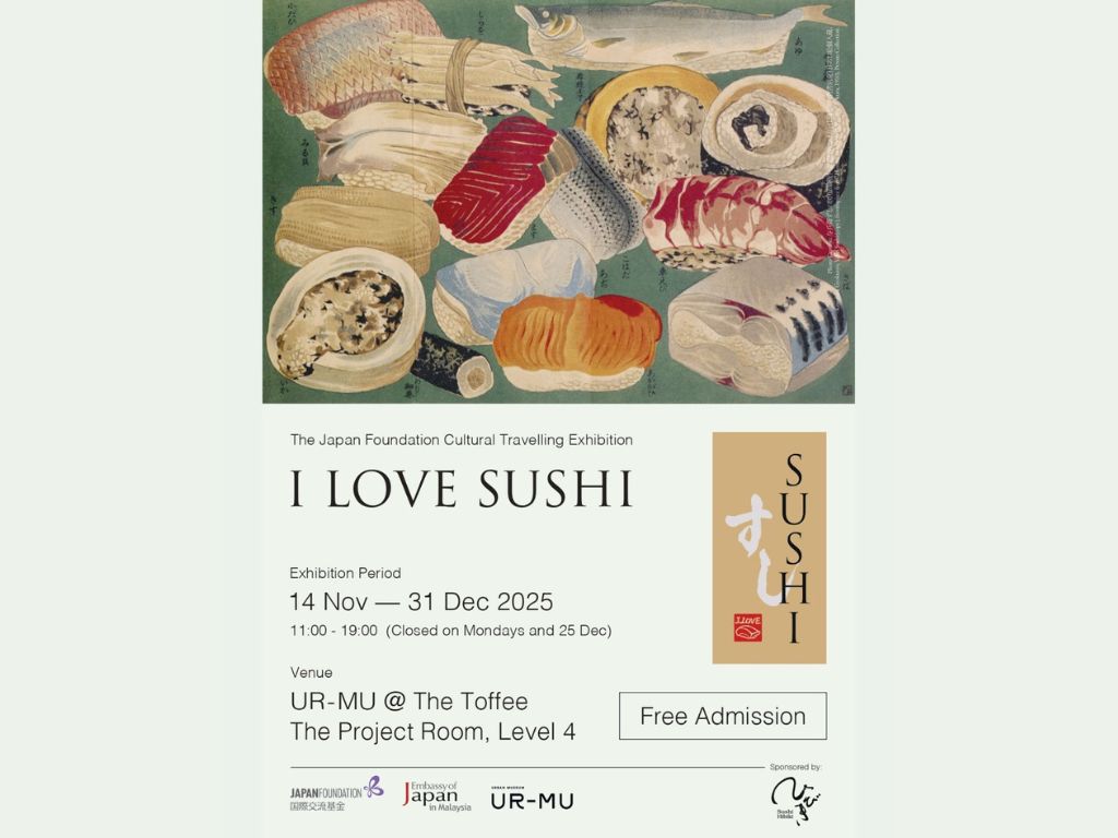 JFKL bawa keunikan kulinari Jepun melalui pameran ‘I Love Sushi’