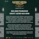 Konsert Lagenda Nada Murni ditunda ke tarikh lain