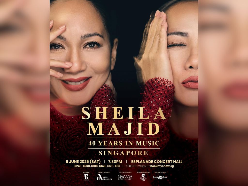 Konsert Sheila Majid: 40 Years in Music ke Singapura tahun depan