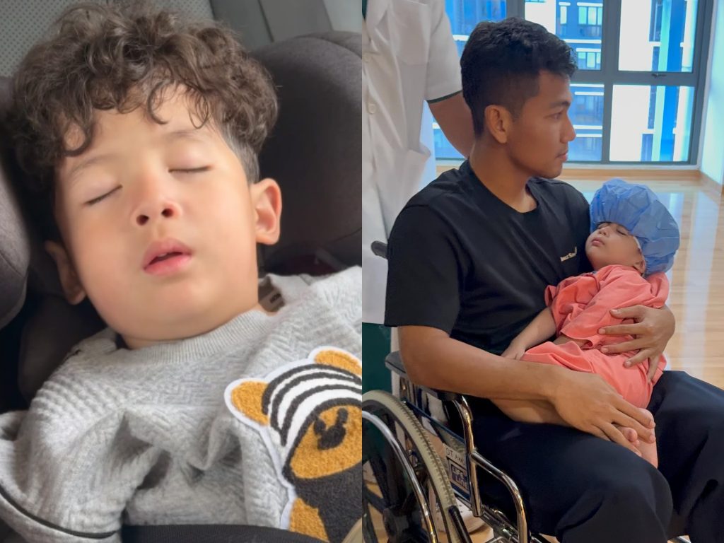 Eyra Hazali dedah anak pernah alami masalah tonsil tahap empat | MissMynah Eyra Hazali dedah anak pernah alami masalah tonsil tahap empat, eyra hazali, haziq nadzli, kesihatan, pelakon, selebriti, tonsil, MissMynah