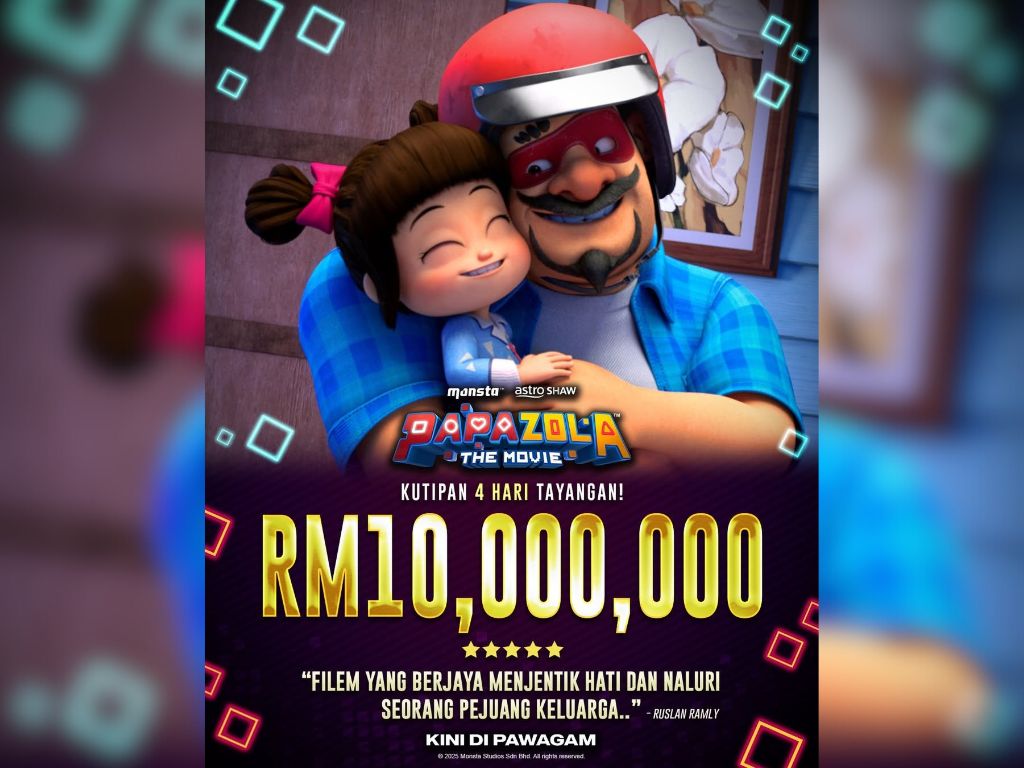 “Papa Zola The Movie” raih kutipan lebih RM10 juta