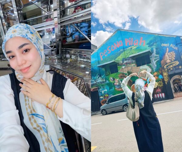 Uyaina Arshad mengidam emas ketika hamil, sanggup ke Kuala Pilah