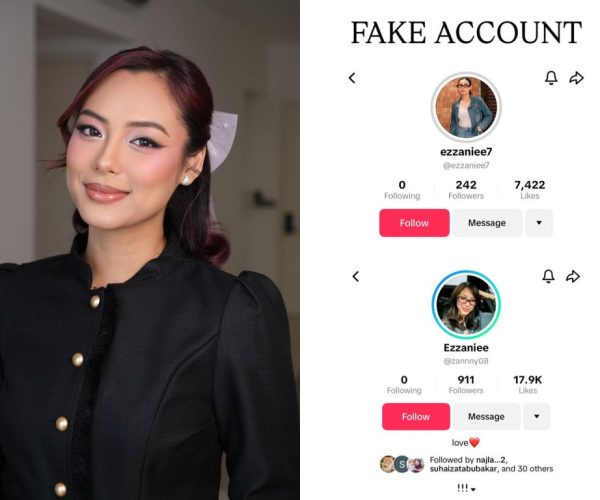 Akaun palsu menyamar sebagai Ezzanie Jasny, sebar fitnah agama