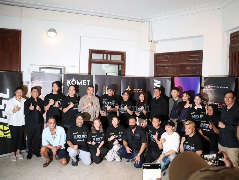 "Black Ops" lakar sejarah filem kerjasama Malaysia dan Hong Kong, aaron aziz, andy teh, Benjamin Yuen, Chui Tze Yui, filem, filem aksi, hisyam hamid, pelakon, pengarah, raja jastina raja arshad, selebriti, sharnaaz ahmad, syafiq yusof, Tang Wai But, yusof haslam, MissMynah