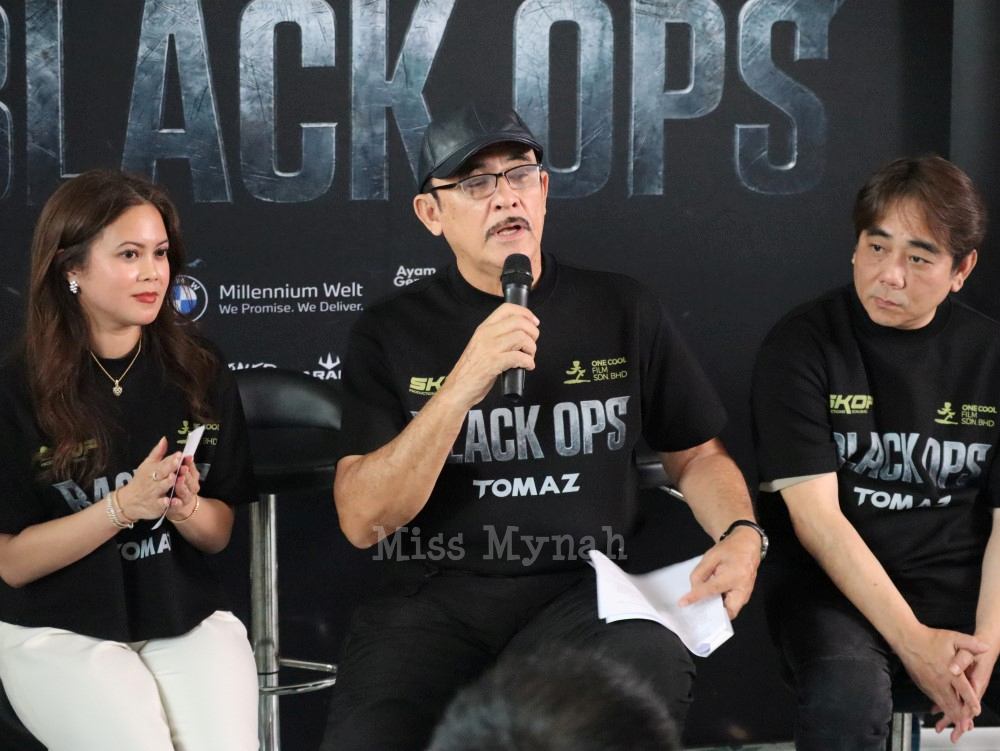 "Black Ops" lakar sejarah filem kerjasama Malaysia dan Hong Kong, aaron aziz, andy teh, Benjamin Yuen, Chui Tze Yui, filem, filem aksi, hisyam hamid, pelakon, pengarah, raja jastina raja arshad, selebriti, sharnaaz ahmad, syafiq yusof, Tang Wai But, yusof haslam, MissMynah